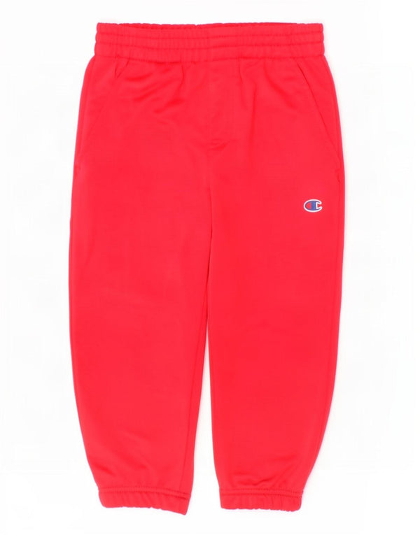 Pantaloni da tuta da jogging Champion per neonati, 18-24 mesi, poliestere rosso