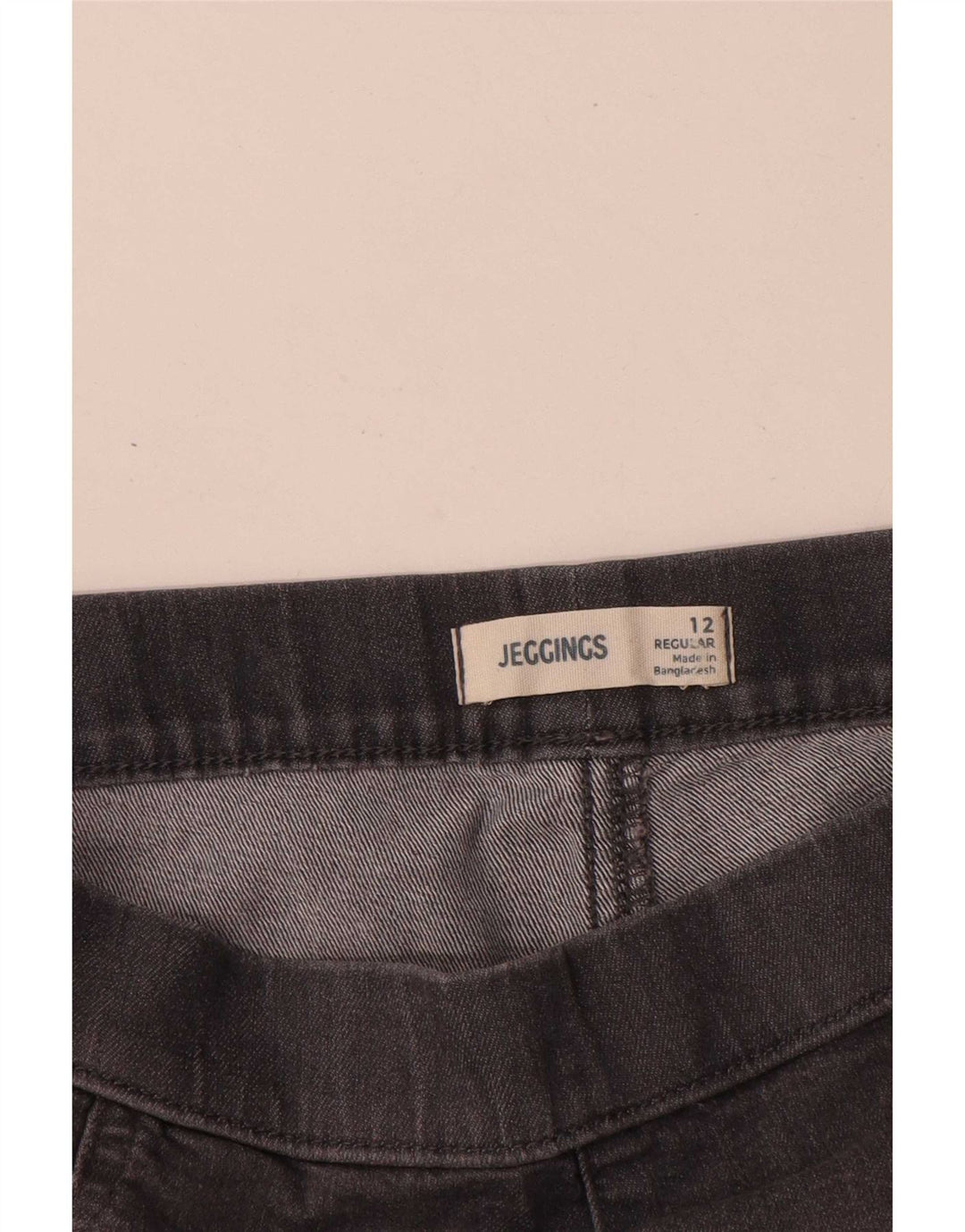 Jeans Jeggings da donna Marks & Spencer UK 12 Medio W28 L28 Cotone grigio