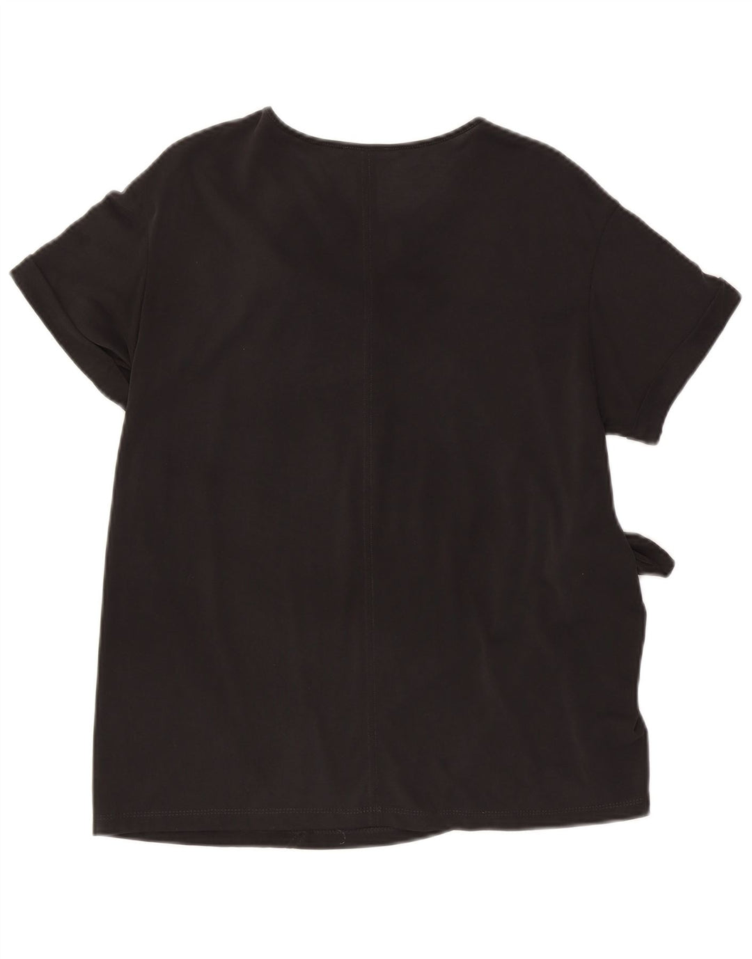 ZARA Womens Oversized Blouse Top UK 10 Small Black