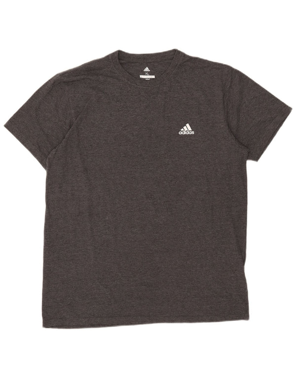 Maglietta Adidas da uomo Top XL in poliestere grigio