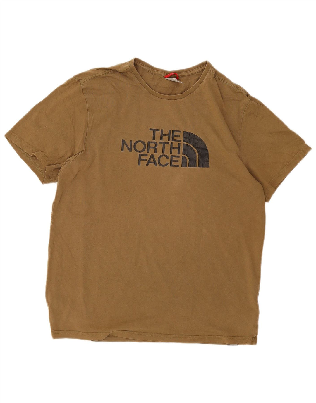 T-shirt grafica da uomo The North Face Top in cotone kaki medio