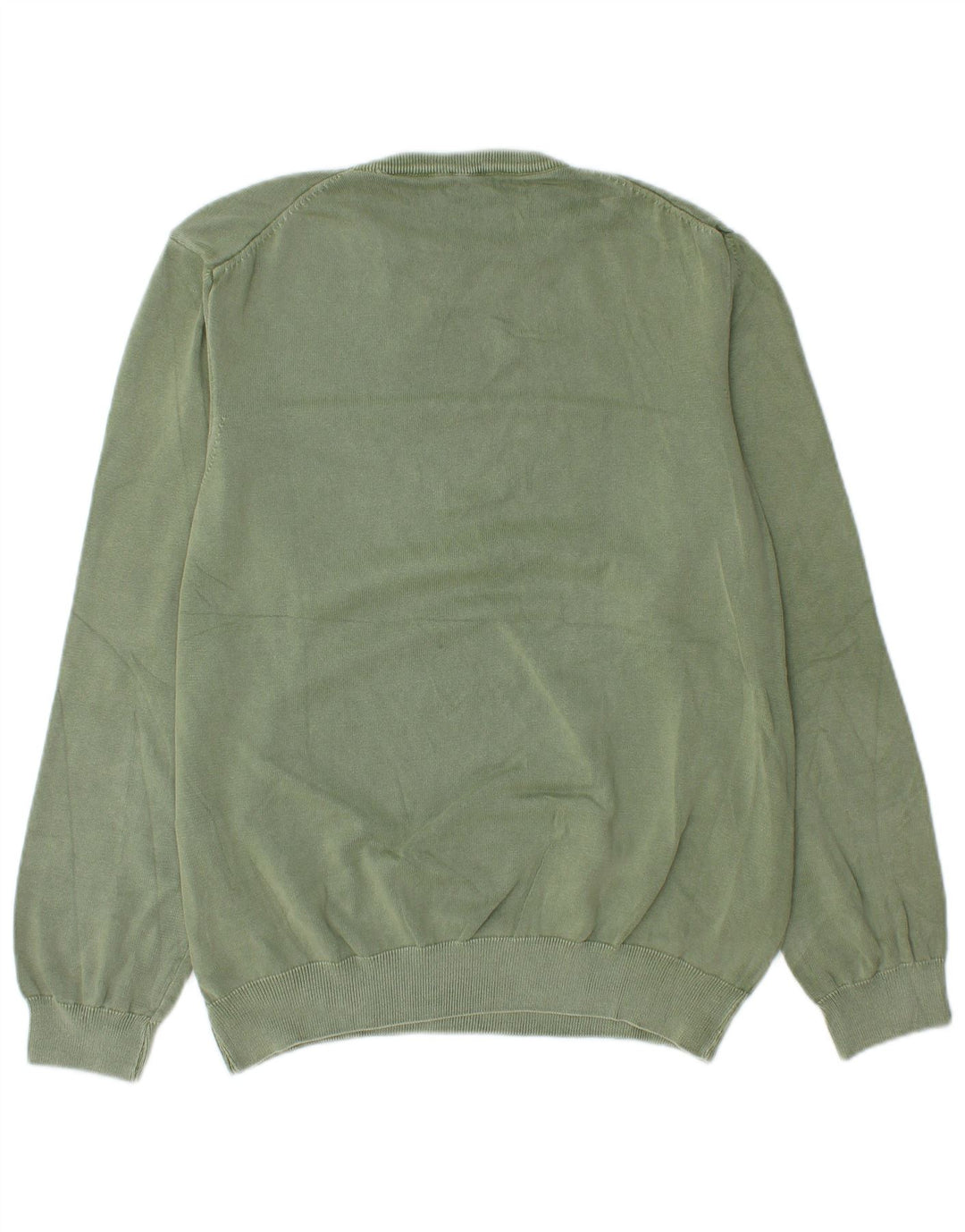 Maglione maglione girocollo da uomo Blauer XL in cotone verde