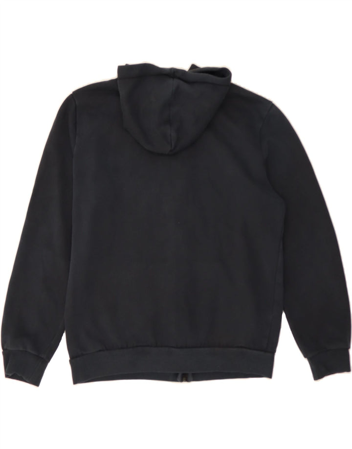 PUMA Mens Zip Hoodie Sweater Medium Black Cotton Vintage Puma and Second-Hand Puma from Messina Hembry 