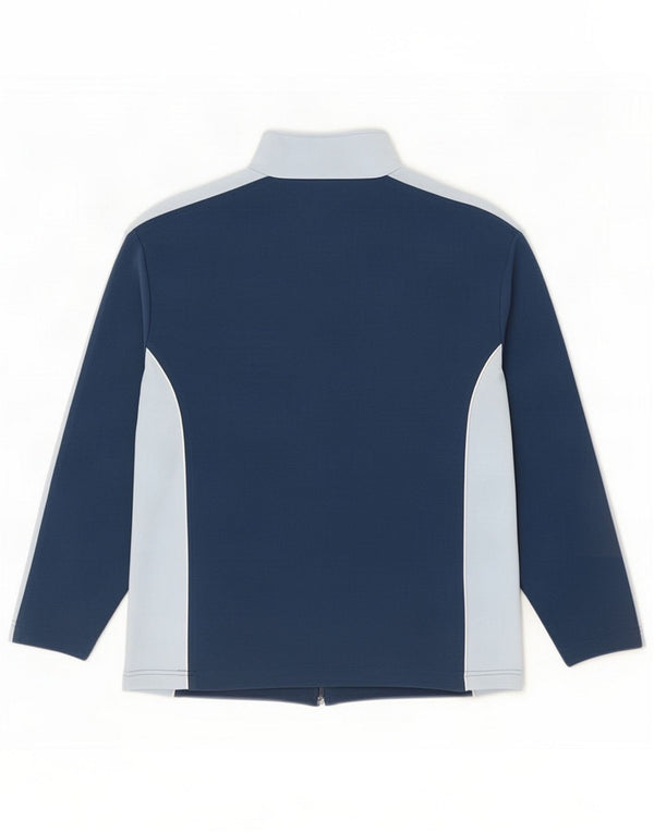 Giacca da tuta da uomo Kappa 2XL Poliestere a blocchi di colore blu navy