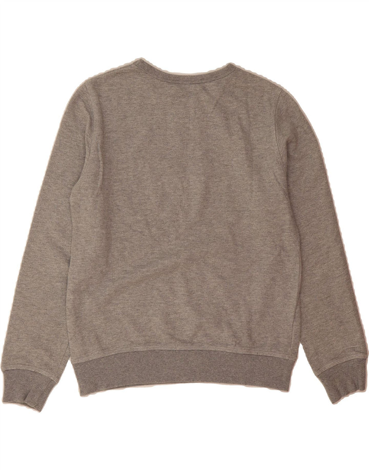 LEVI'S Girls Graphic Sweatshirt Jumper 13-14 Years Grey Vintage Levi's and Second-Hand Levi's from Messina Hembry 
