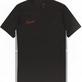 T-shirt Nike da uomo Dri Fit Slim, parte superiore in poliestere color block medio nero