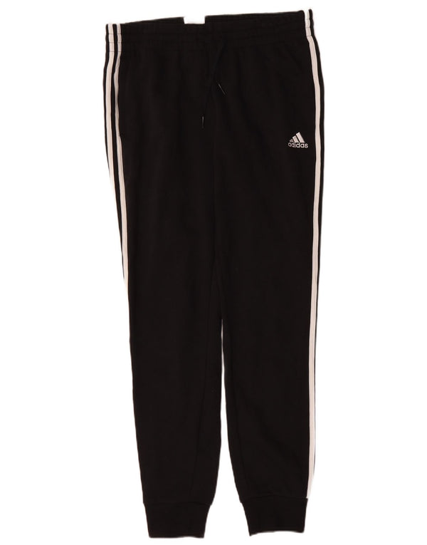 Pantaloni da tuta da donna Adidas Joggers UK 12/14 Medium Black Cotton