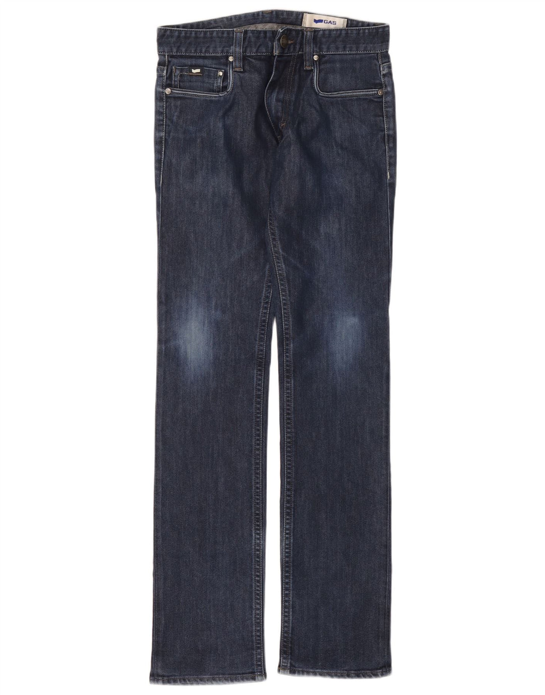 Jeans dritti da donna Gas W30 L34 cotone blu navy