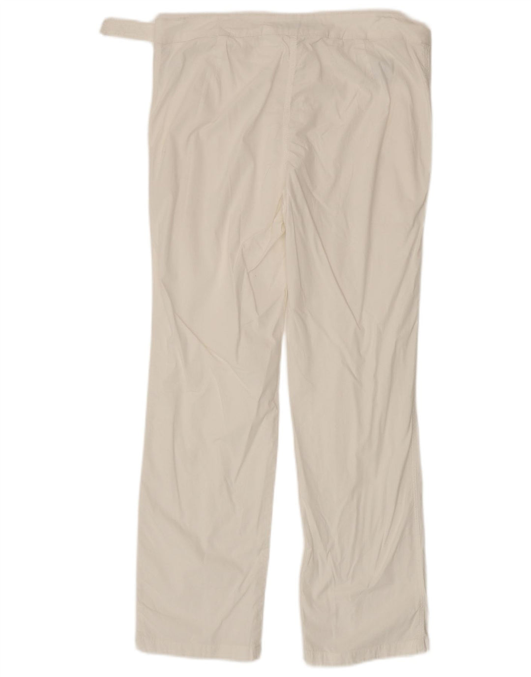 Pantaloni chino dritti da donna Sergio Tacchini IT 44 medio W30 L27 bianco