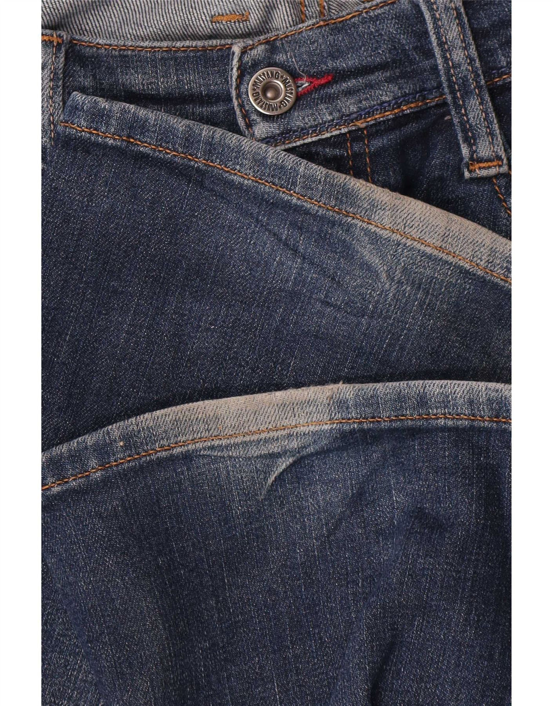 Jeans dritti da uomo Mustang W32 L30 cotone blu