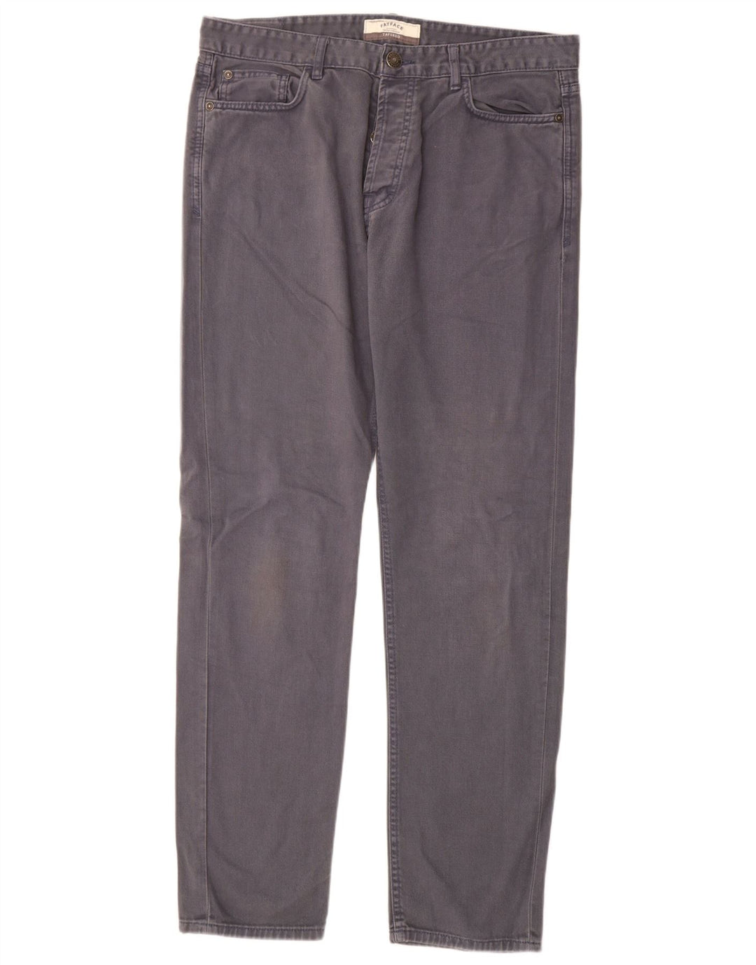 Jeans affusolati da uomo Fat Face W34 L32 cotone grigio