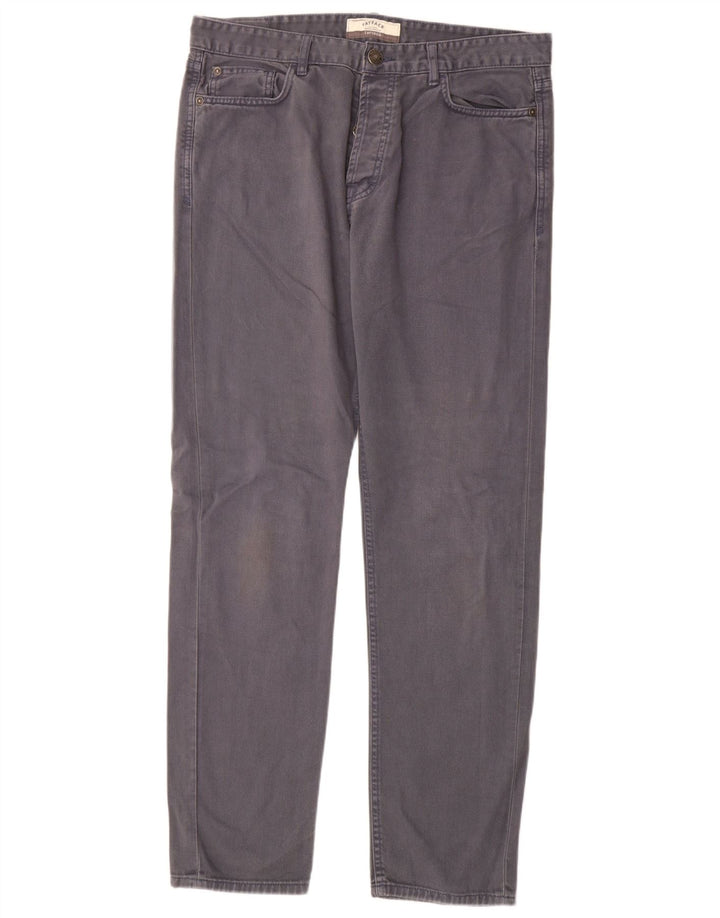 Jeans affusolati da uomo Fat Face W34 L32 cotone grigio