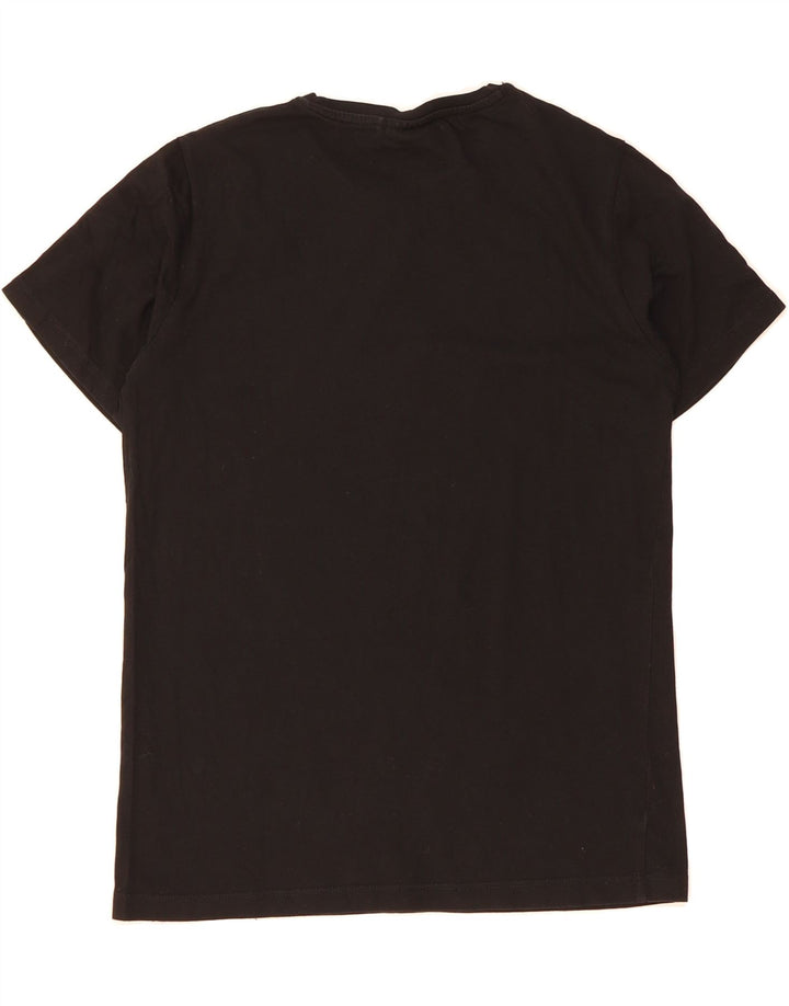 FILA Boys Graphic T-Shirt Top 13-14 Years Black Vintage Fila and Second-Hand Fila from Messina Hembry 
