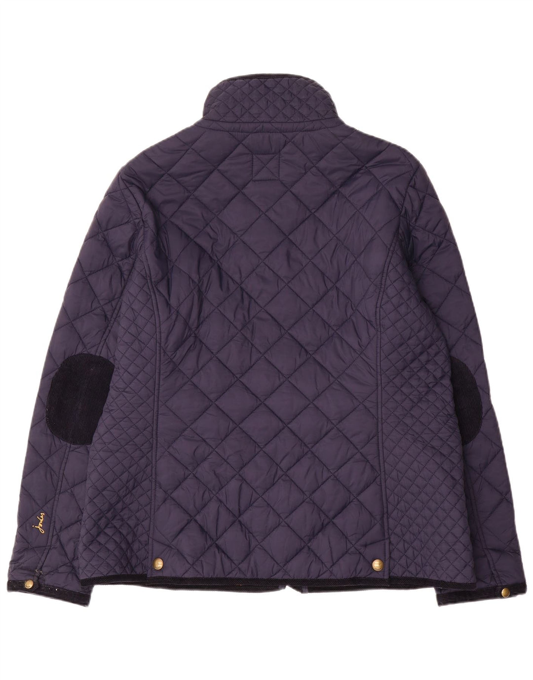 Giacca trapuntata da donna Joules UK 18 XL blu navy in poliammide