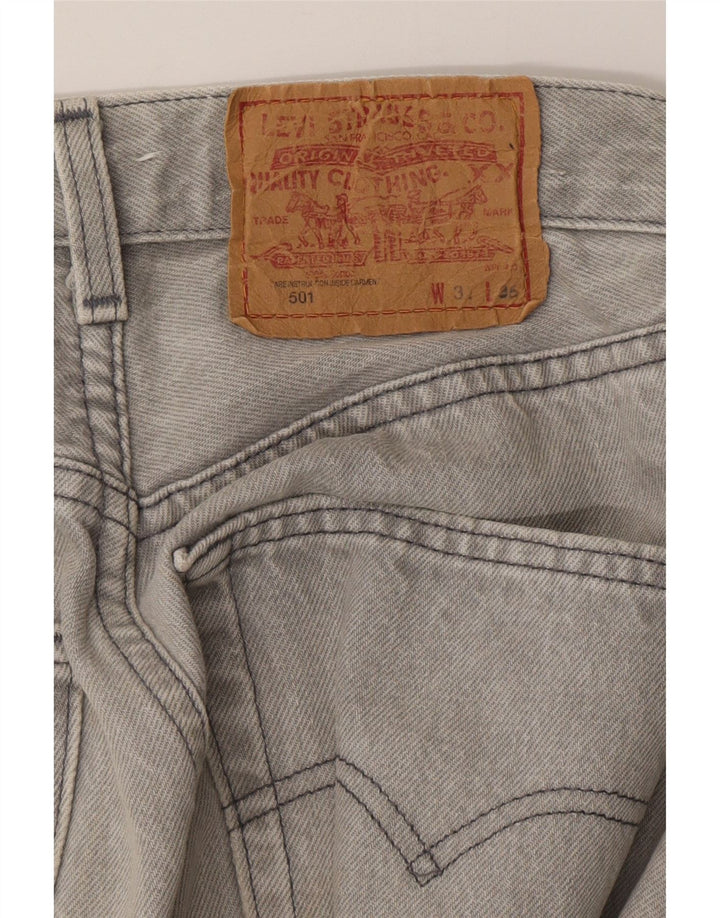 LEVI'S Jeans dritti da uomo 501 W31 L27 Grigi
