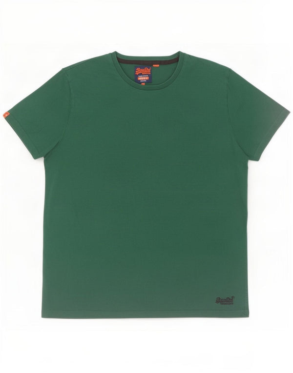 T-shirt da uomo Superdry Top 2XL in cotone verde