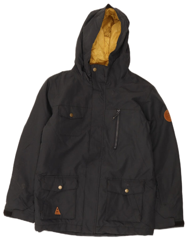 Giacca a vento con cappuccio Quiksilver da ragazzo 13-14 anni XL Blu navy