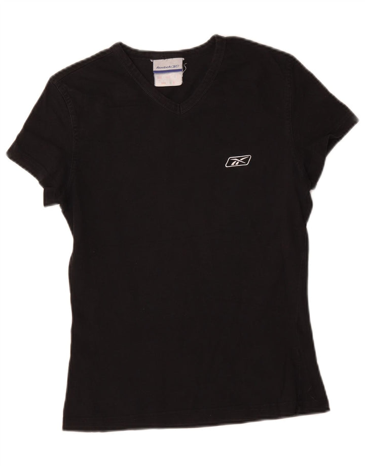 T-shirt Reebok da donna Top UK 12 media nera