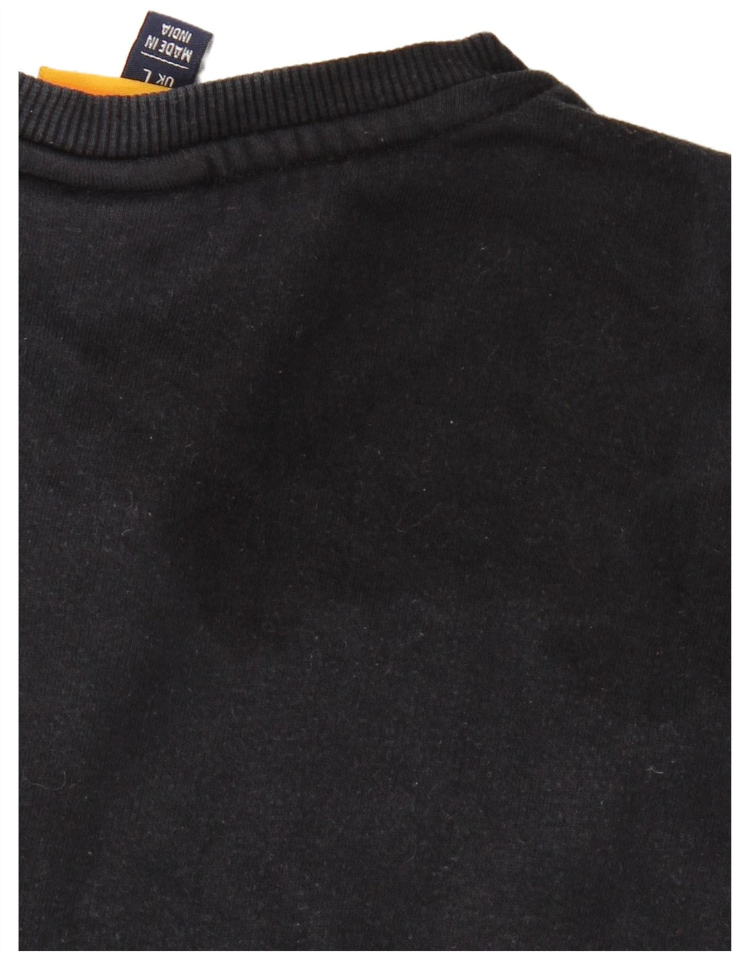 ELLESSE Felpa grafica da uomo Maglione grande cotone blu navy