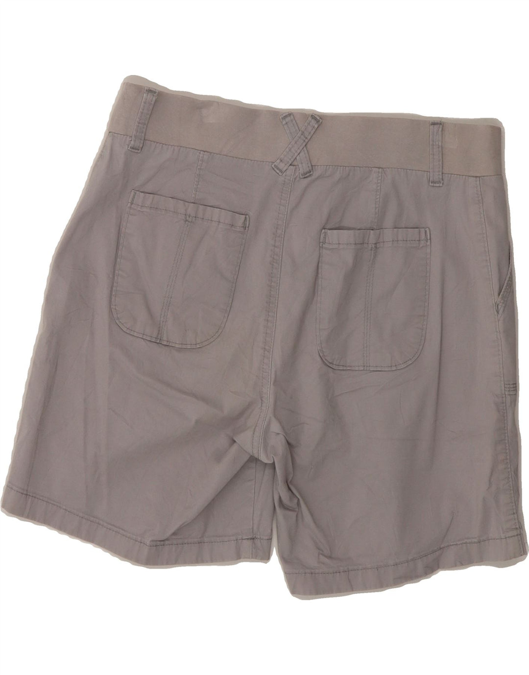 LEE Womens Riders Mid Rise Shorts Size 10 Medium W30  Grey Cotton Vintage Lee and Second-Hand Lee from Messina Hembry 