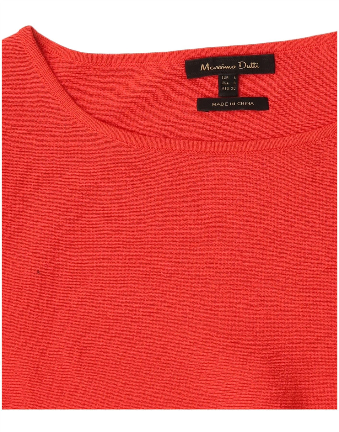 Camicetta da donna Massimo Dutti Top UK 10 piccola rossa