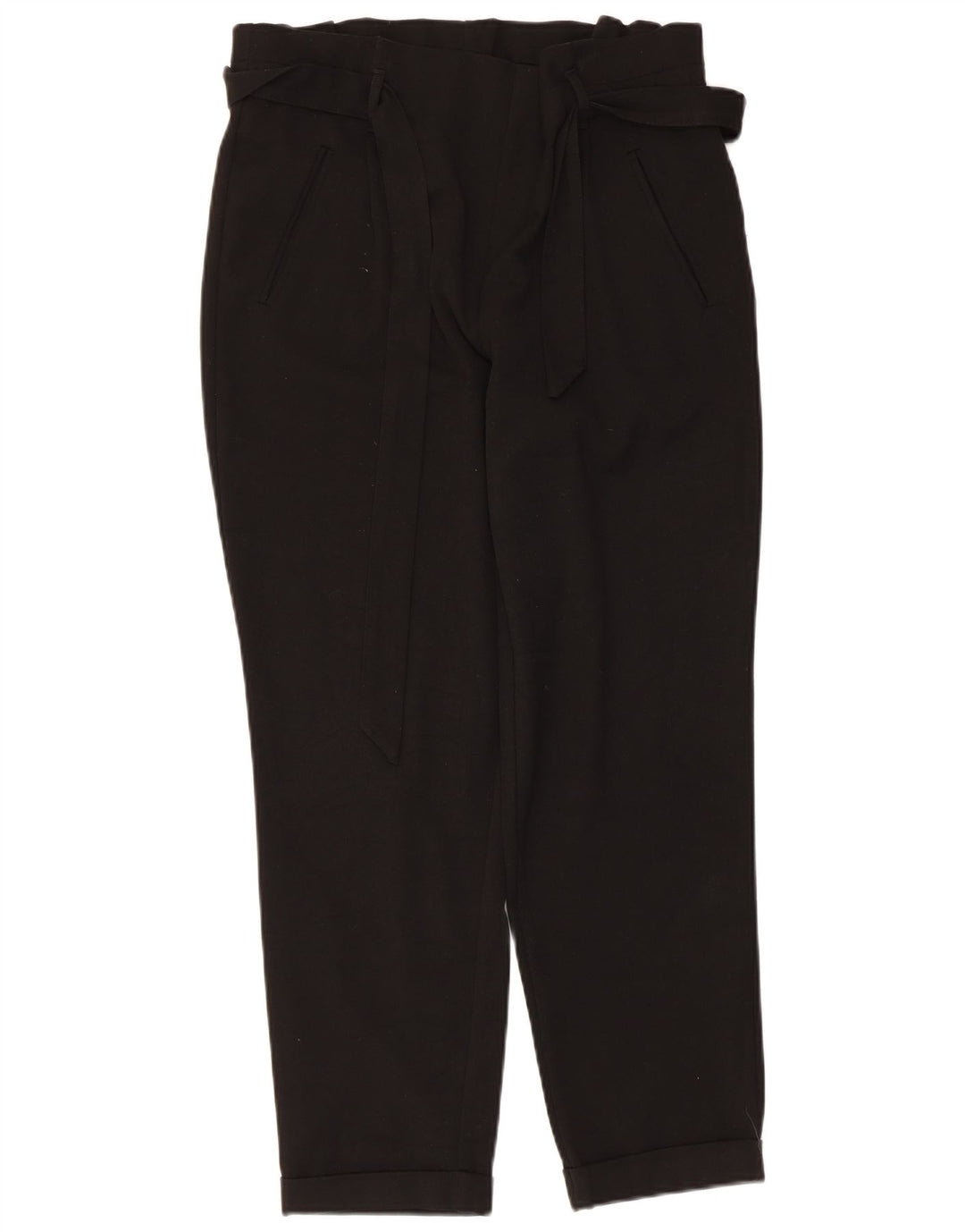 Pantaloni corti affusolati Zara da donna medi W28 L25 neri