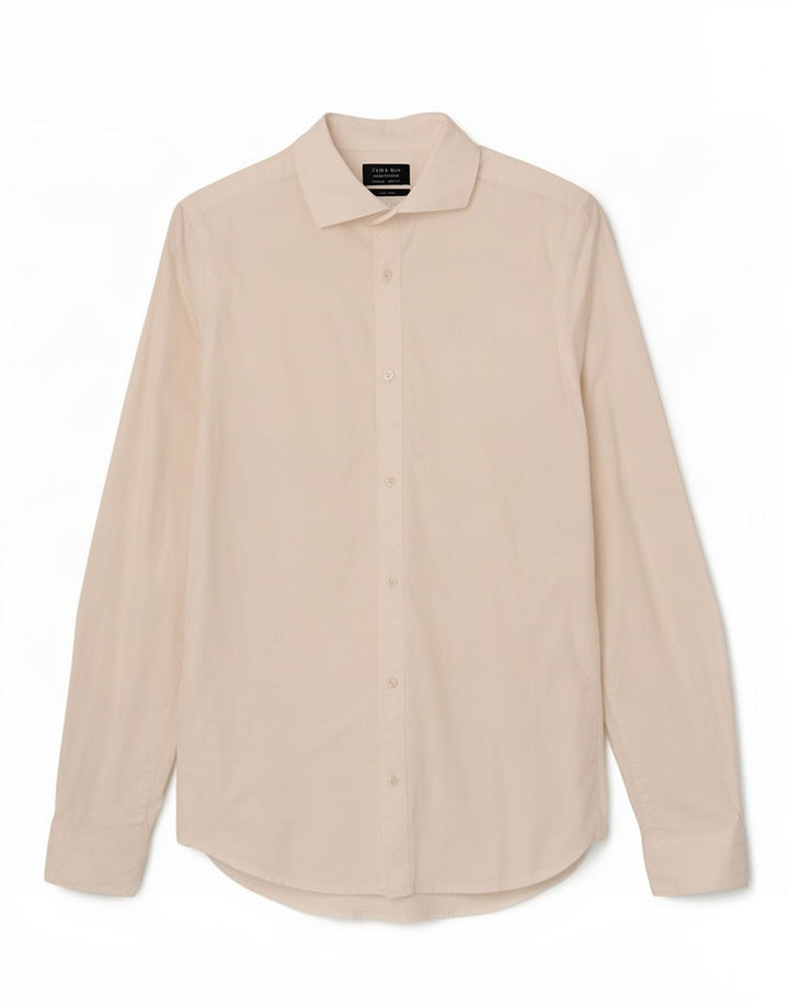 Camicia Zara da uomo super slim fit piccola bianca