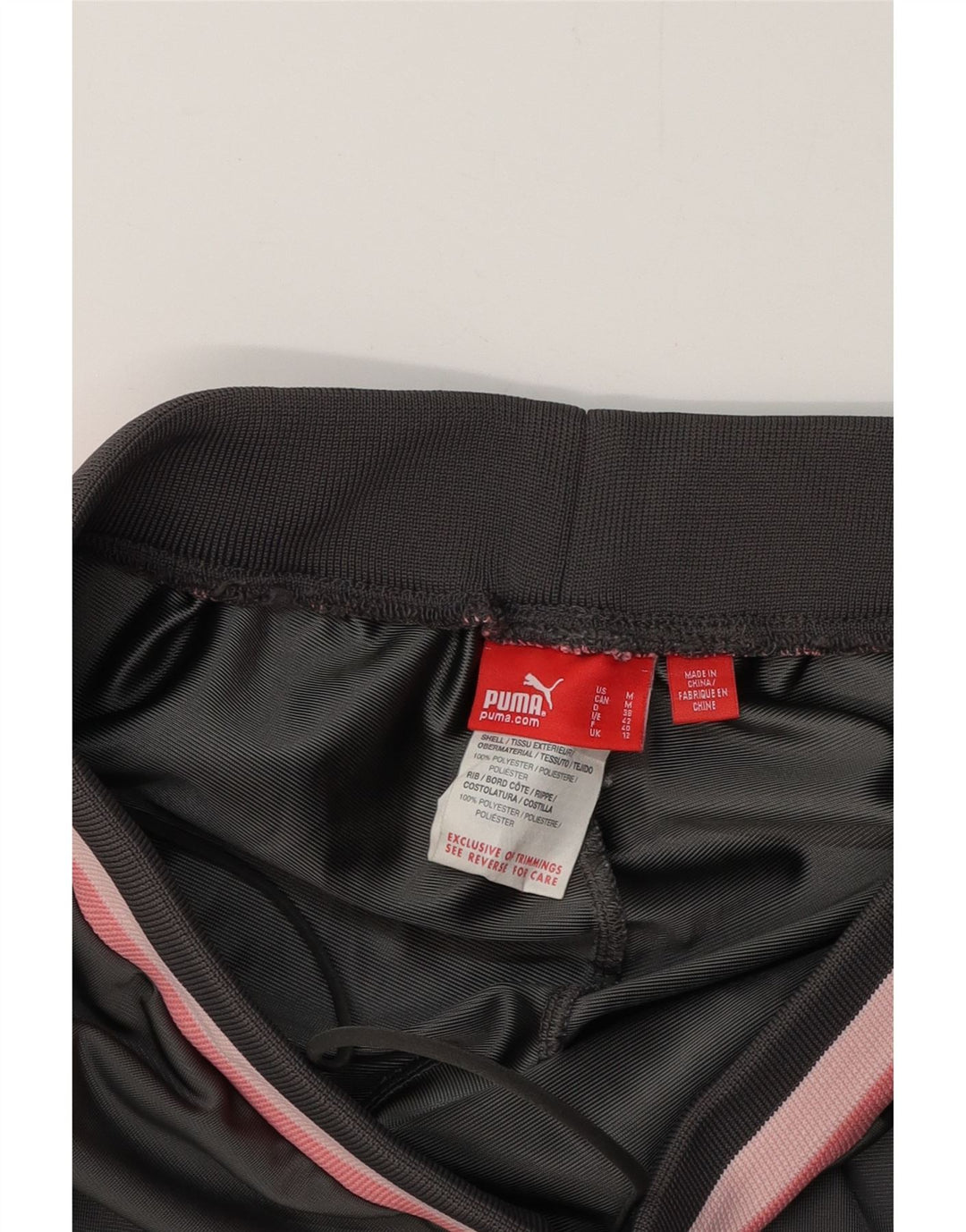 Pantaloni da tuta da donna PUMA Joggers UK 12 Colorblock grigio medio