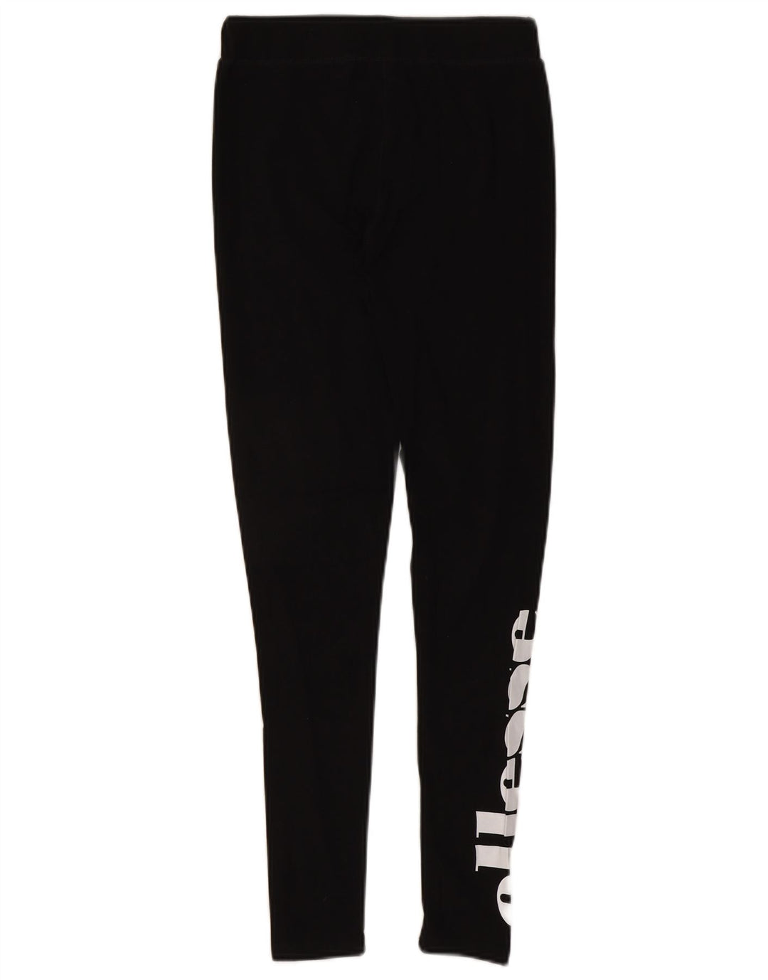 Leggings grafici da donna Ellesse UK 10 piccoli cotone nero