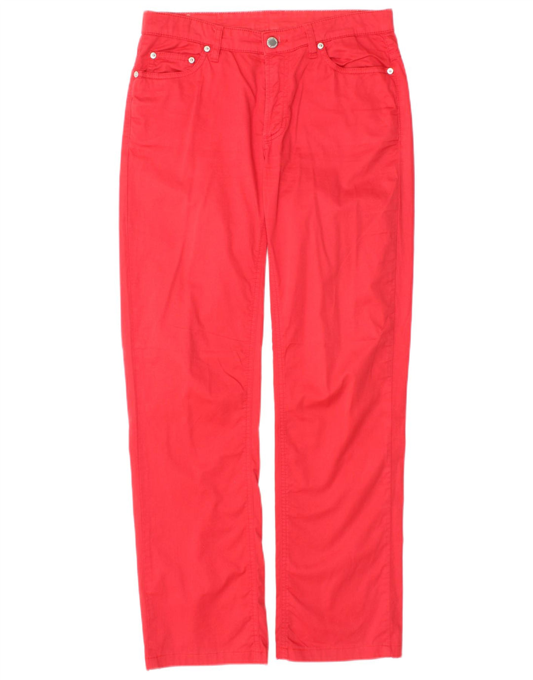 GANT Pantaloni casual dritti Carol da donna, vestibilità regolare, W28 L29, cotone rosso