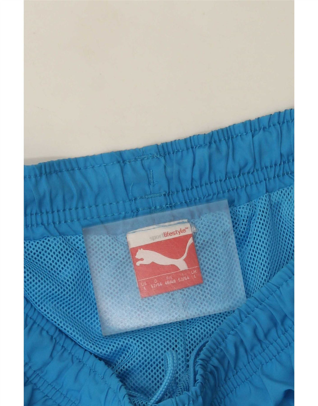 Pantaloncini sportivi da uomo Puma Graphic Bermuda grandi blu