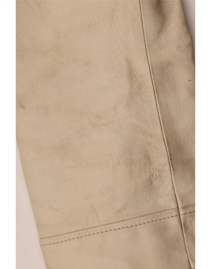 Giacca In Pelle Donna Conbipel IT 42 Beige Medio