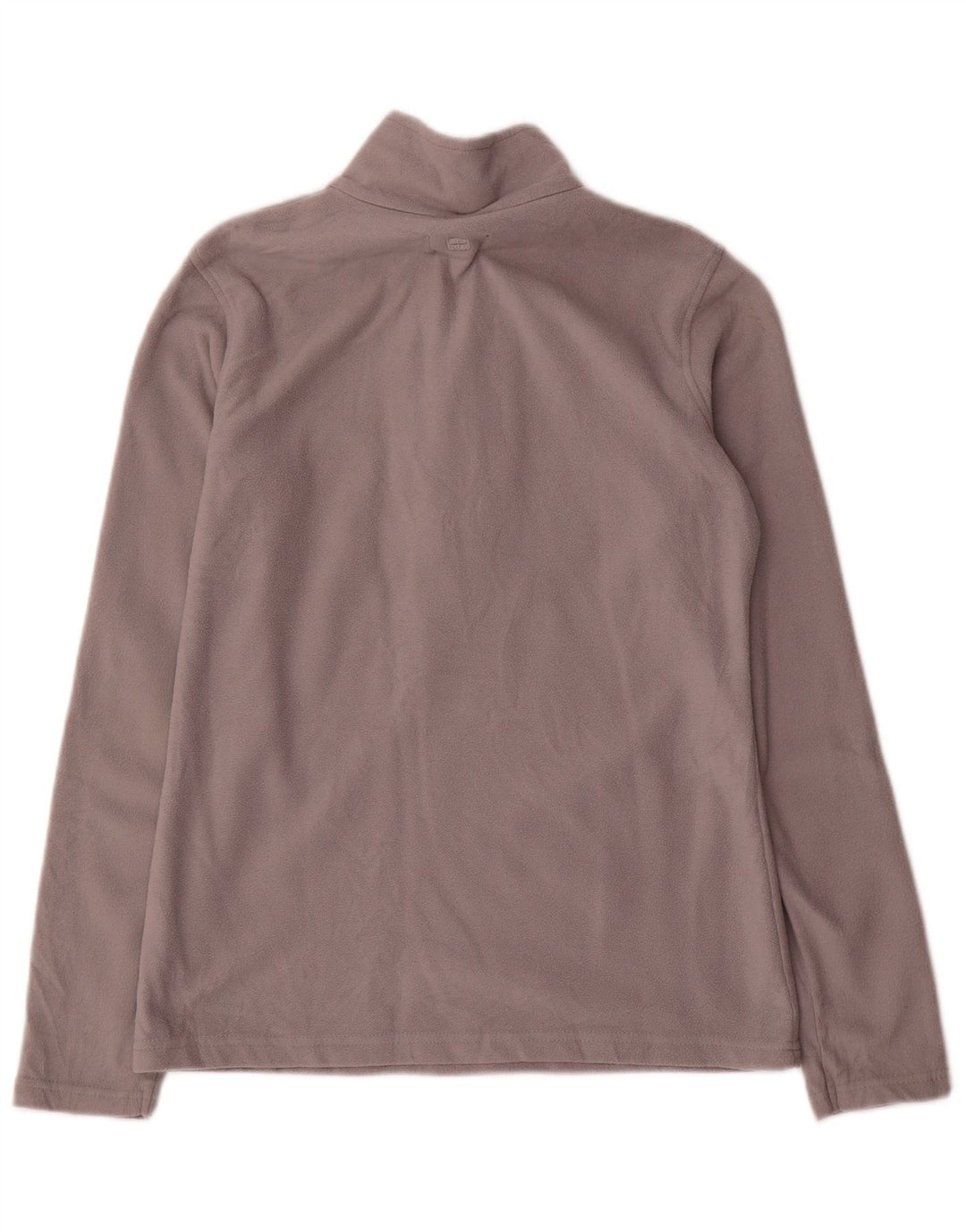Maglione in pile da donna con collo e zip Mountain Warehouse UK 10 piccolo poliestere grigio