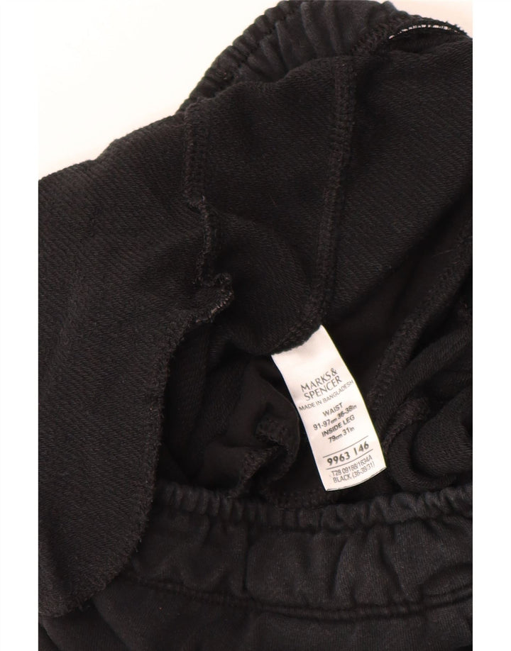 Pantaloni da tuta da uomo Marks & Spencer XL in cotone nero