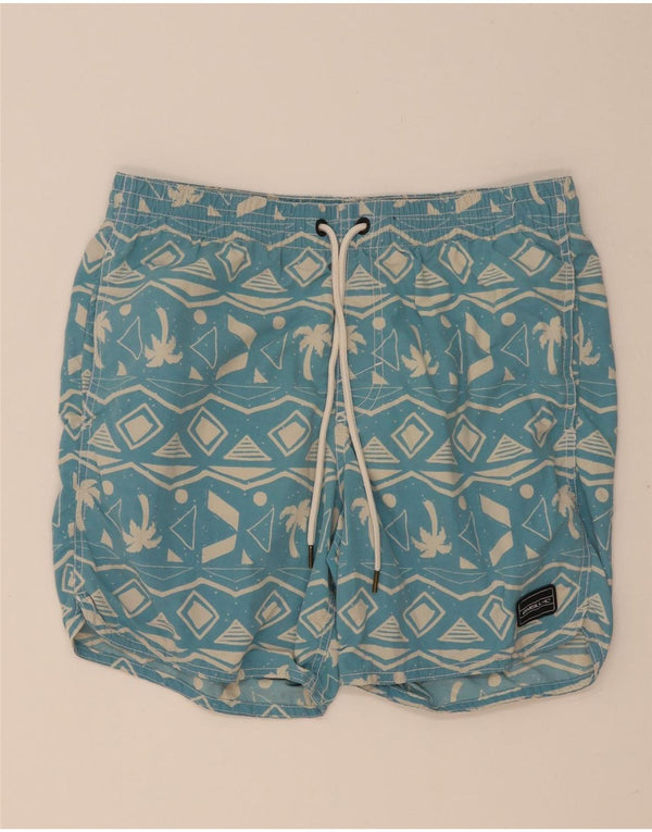 Pantaloncini da bagno da uomo O'Neill blu medio geometrico