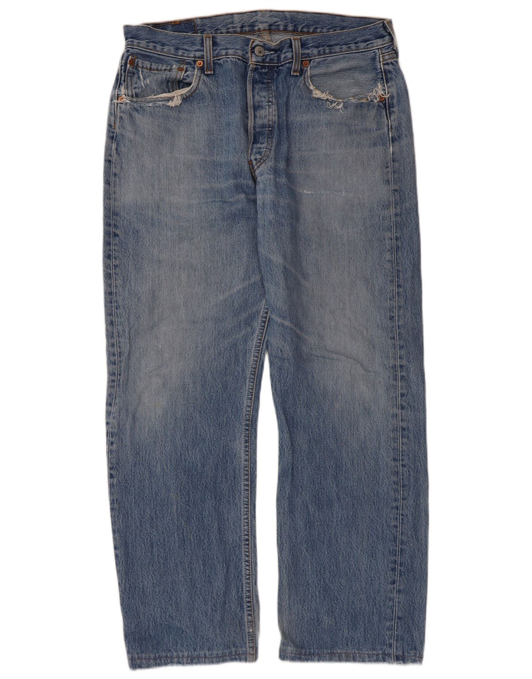 Levi's Uomo 501 Jeans dritti W34 L27 Cotone Blu
