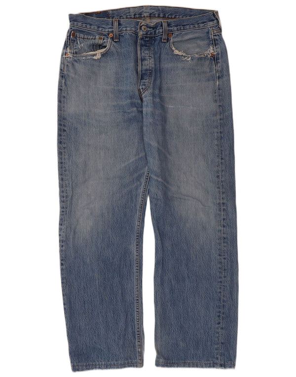 Levi's Uomo 501 Jeans dritti W34 L27 Cotone Blu