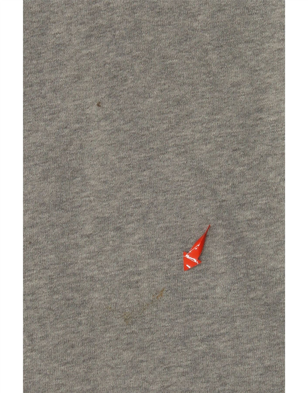 TOMMY HILFIGER Maglione con cappuccio grafico da uomo in cotone color block grigio medio