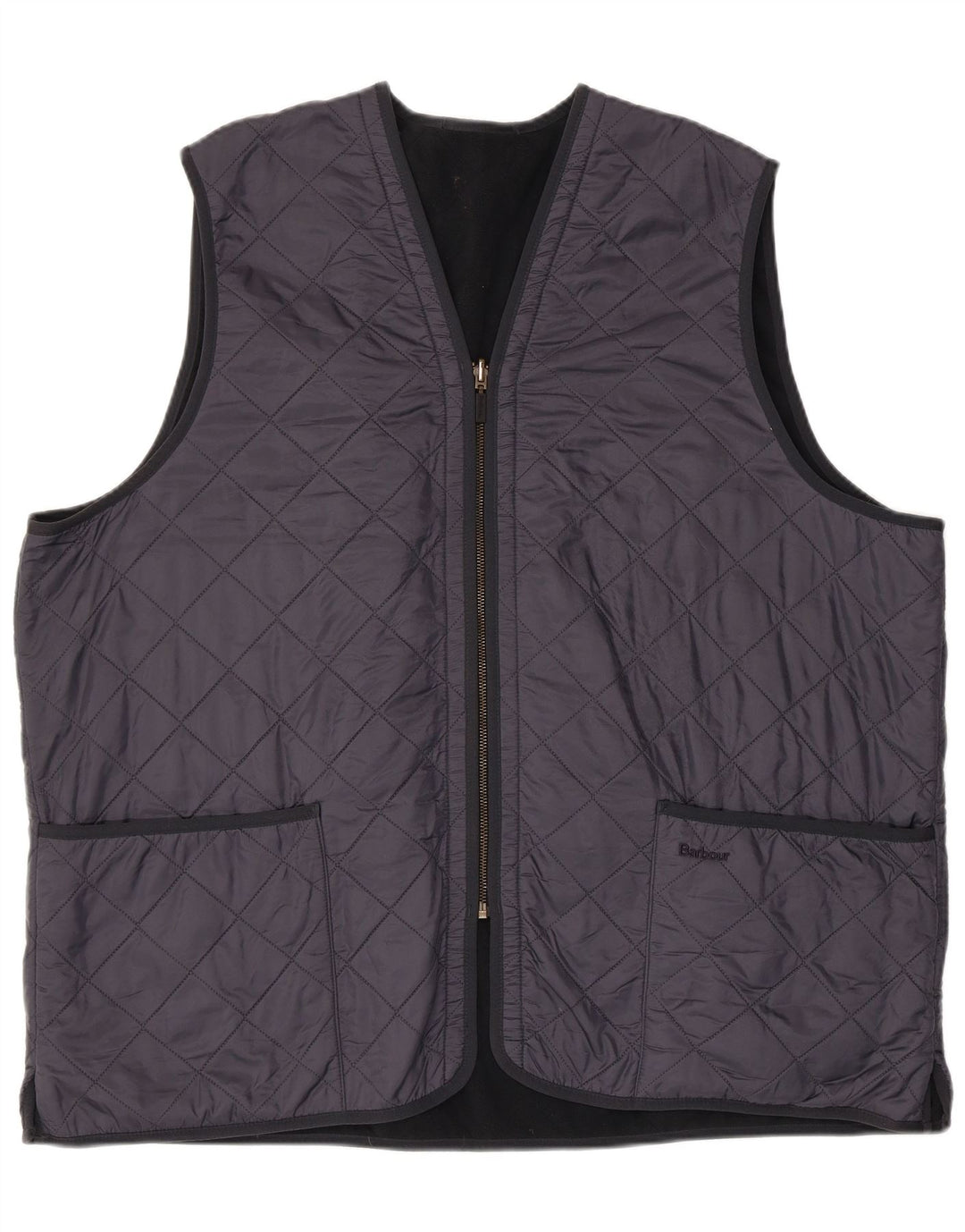 Gilet trapuntato foderato da uomo Barbour UK 44 2XL poliammide blu navy
