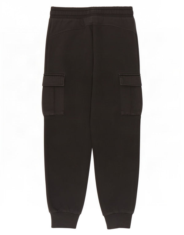Pantaloni da tuta cargo da uomo Puma Joggers medio cotone nero