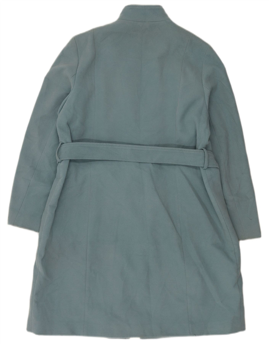 Cappotto da donna Marks & Spencer vestibilità ampia UK 18 XL poliestere blu