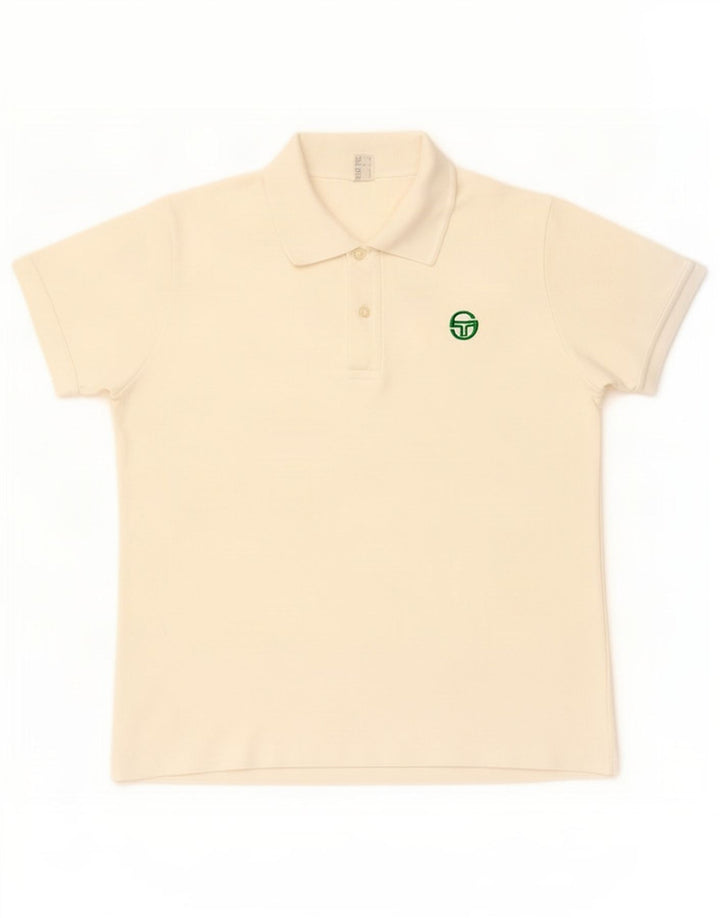 Polo da uomo Sergio Tacchini medio bianco sporco