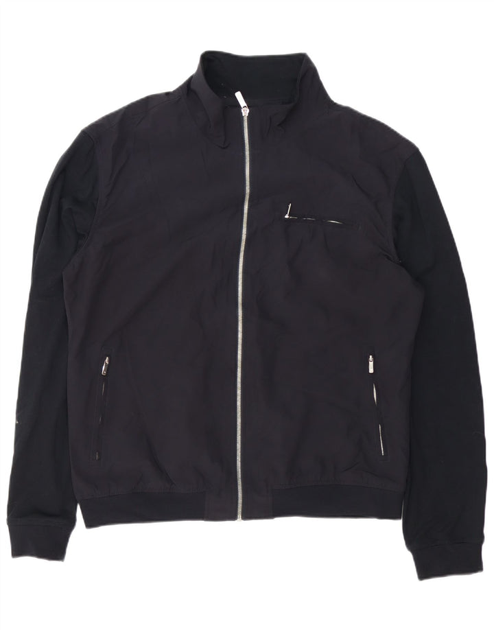 Giubbotto bomber da uomo Zara UK 42 XL poliestere nero