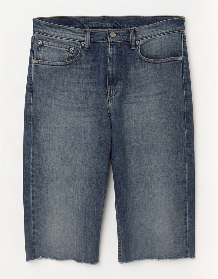 Levi's Uomo 751 Pantaloncini di jeans W33 Cotone blu medio