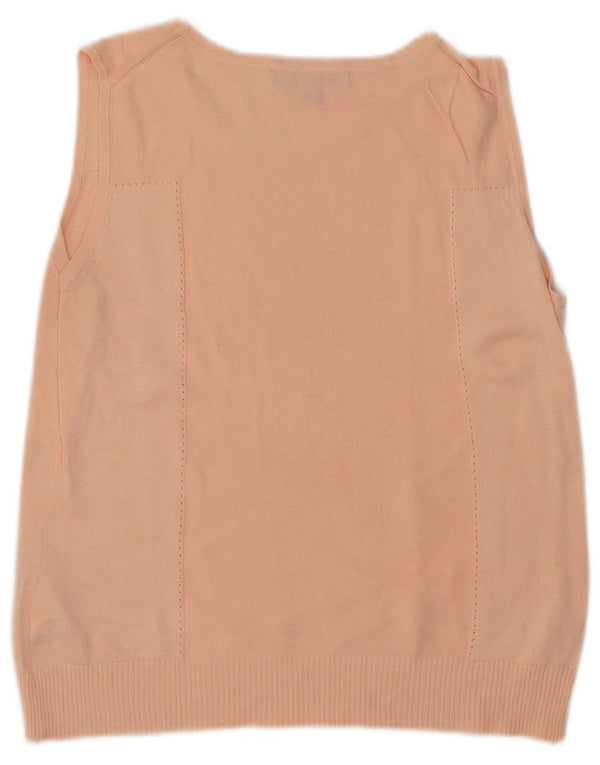 Canotta da donna Brooks Brothers UK 14 grande cotone rosa