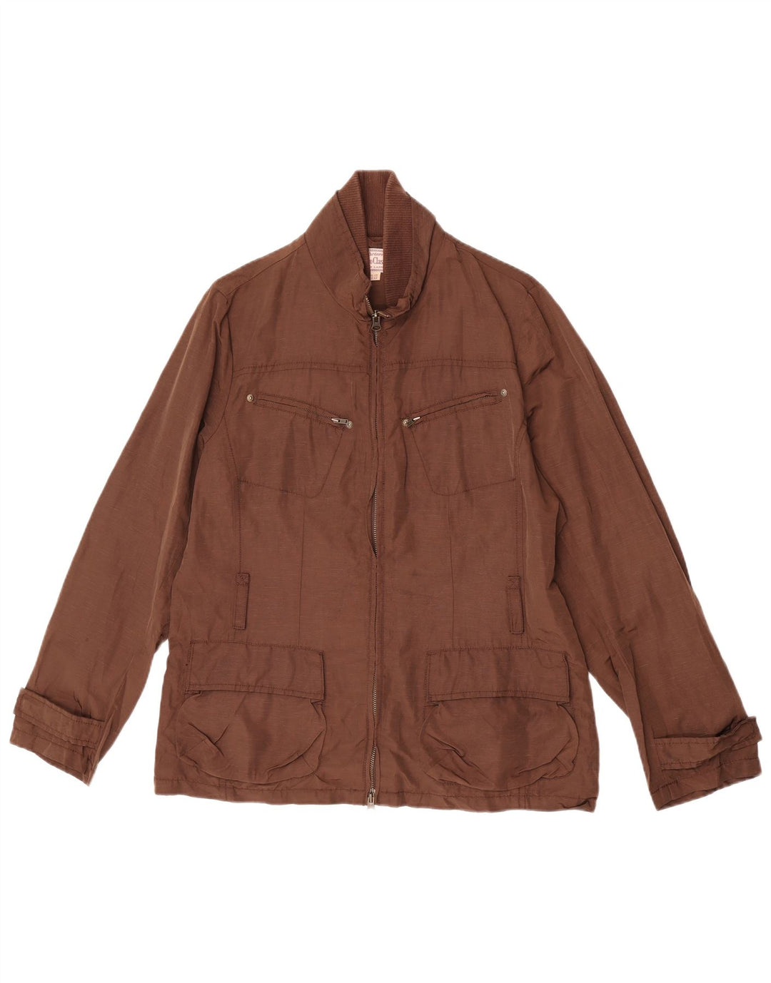 Giacca utilitaria da donna Marlboro Classics EU 44 XL Lino marrone