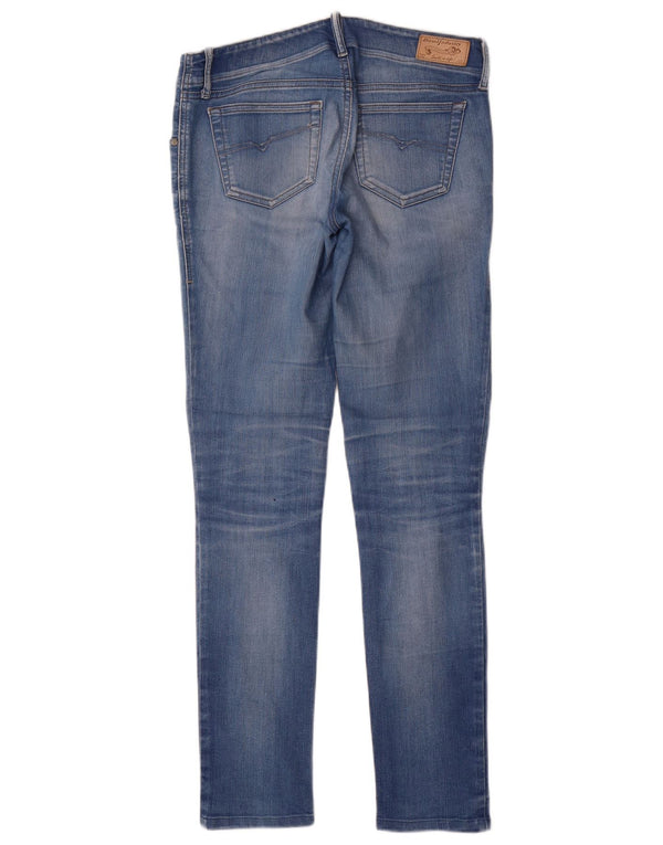 Jeans skinny Guppe da donna Diesel W27 L30 cotone blu