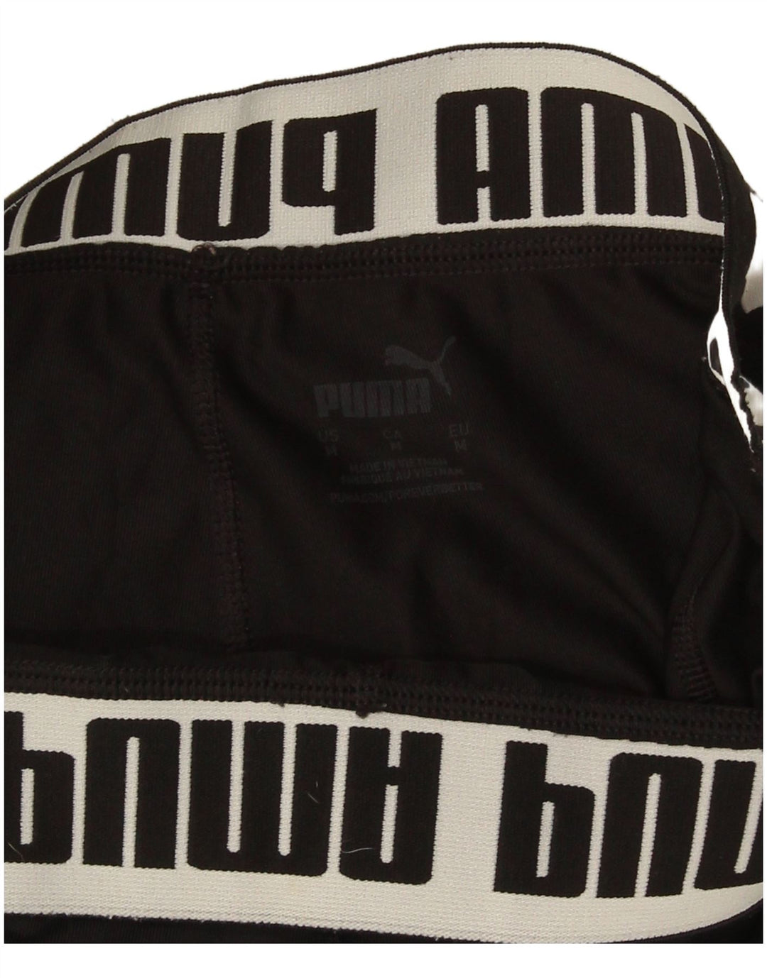 Leggings grafici Puma per ragazze 11-12 anni medio neri