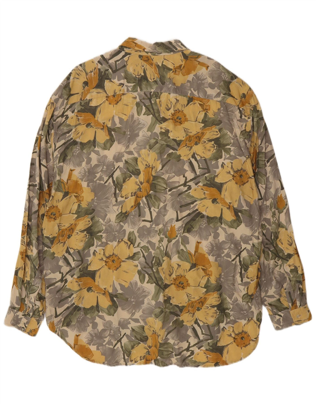 Camicia da uomo Key West XL in viscosa floreale multicolore