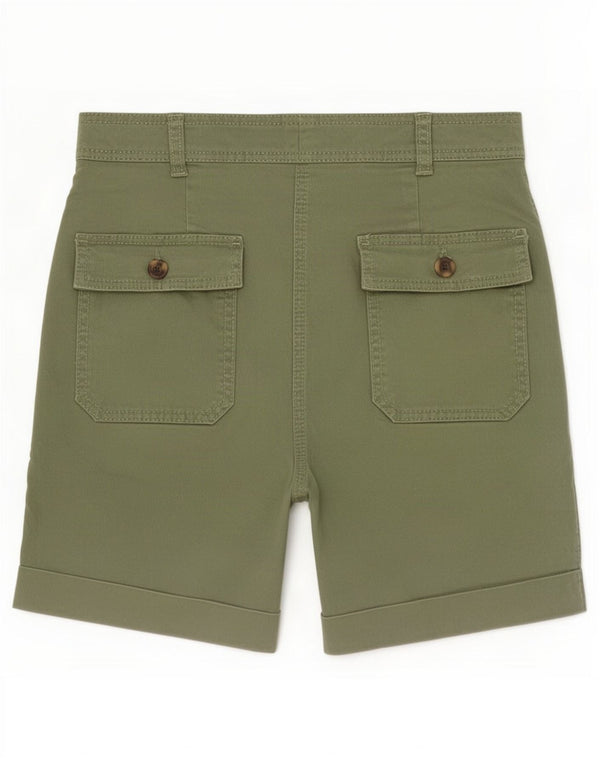 Bermuda da donna Boden UK 8 piccoli W30 cotone verde